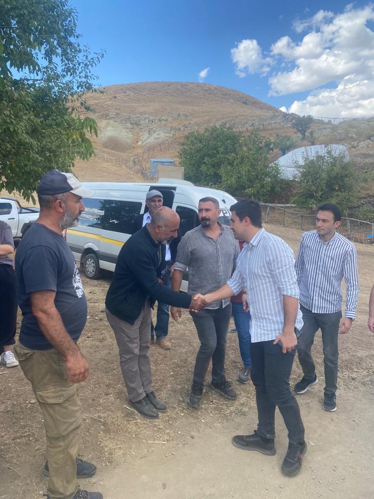 Kaymakamımız Sn. Koray ÇELİK, Taziye Ziyaretinde Bulundu.